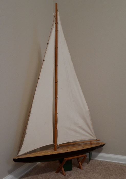 Another Well Made Pond Yacht - 38" Tall