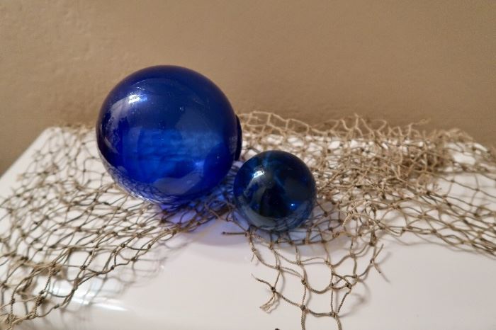 Gorgeous Colbalt Blue Glass Floats