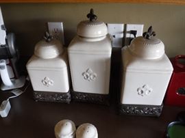 Ornate Canister Set
