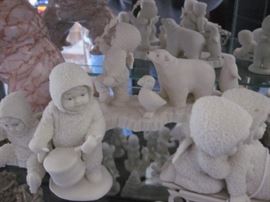 100+ Retired Snow Babies (with boxes)