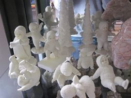 100+ Retired Snow Babies (with boxes)