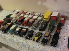 Collectible Die Cast Cars and Trucks