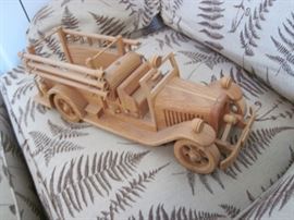 Hand Crafted Roger Coddington Fire Truck