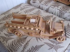 Hand Crafted Roger Coddington Fire Truck