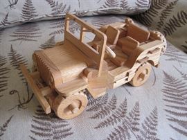 Hand Crafted Roger Coddington Jeep