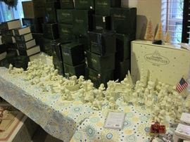 100+ Retired Snow Babies (with boxes)