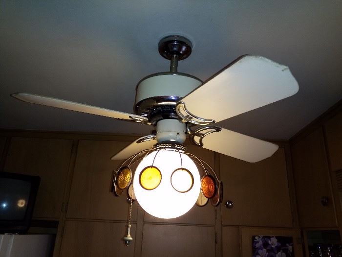 Mid century modern ceiling fan