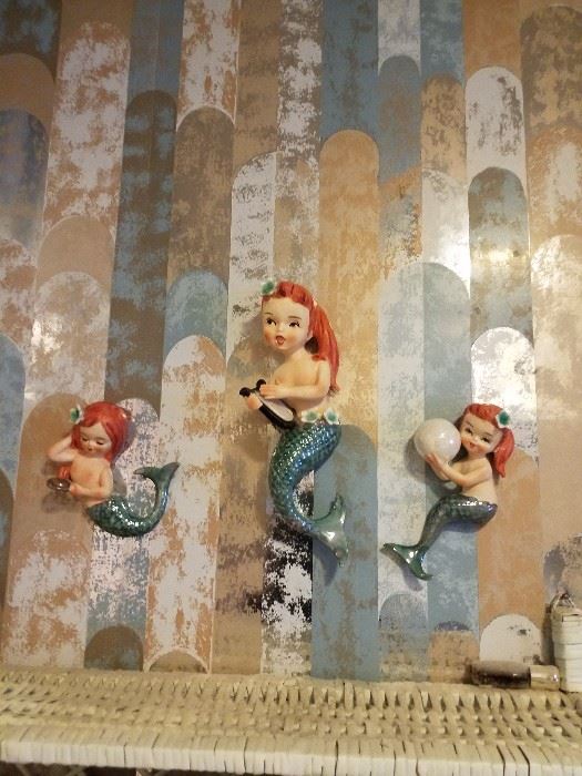 Lefton  mermaids