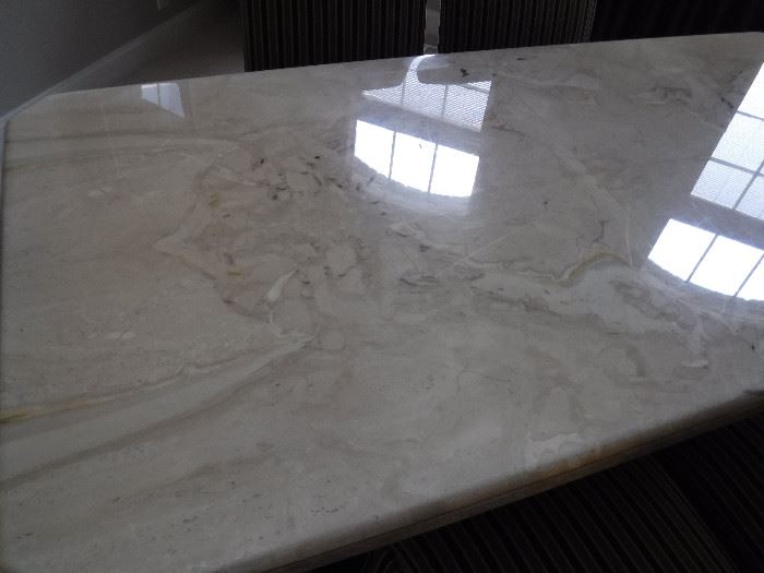 Solid Marble Dinner Table