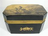 Black crystal sugar box