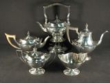 Sterling tea set