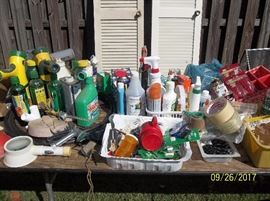 cleaners, sprays, household 