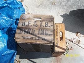 advertising wood boxes