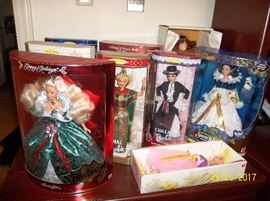 more Barbie dolls, there are also Barbie Hallmark ornaments