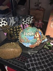 VINTAGE BEADED PURSES