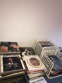 TONS OF VINYL RECORDS, CDS, DVDS, VHS