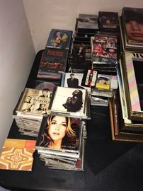 TONS OF VINYL RECORDS, CDS, DVDS, VHS