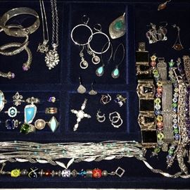 BEAUTIFUL STERLING SILVER JEWELRY