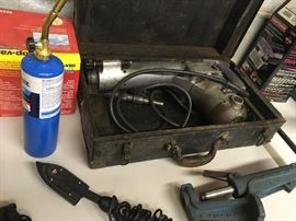 Working vintage jack hammer