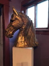 Metal Horse, 25.5" high