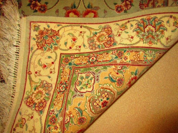 Detail of Hand-Knotted Runner