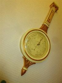 Vintage Italian Barometer 