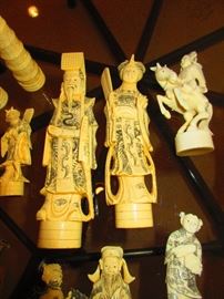 Detail of Chinese Chess Set