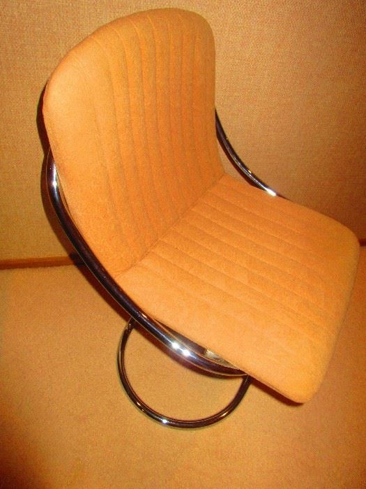Mid-Century Chrome Chair