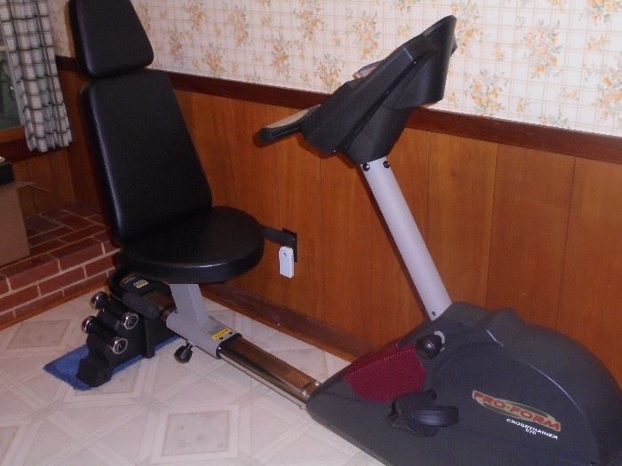 Pro-Form Cross trainer 970 w/ hand weights