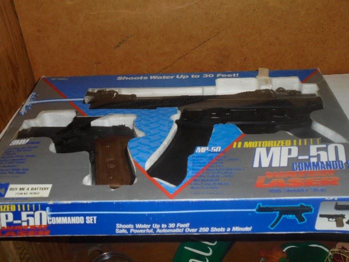 MP - 50 Commando set water laser guns