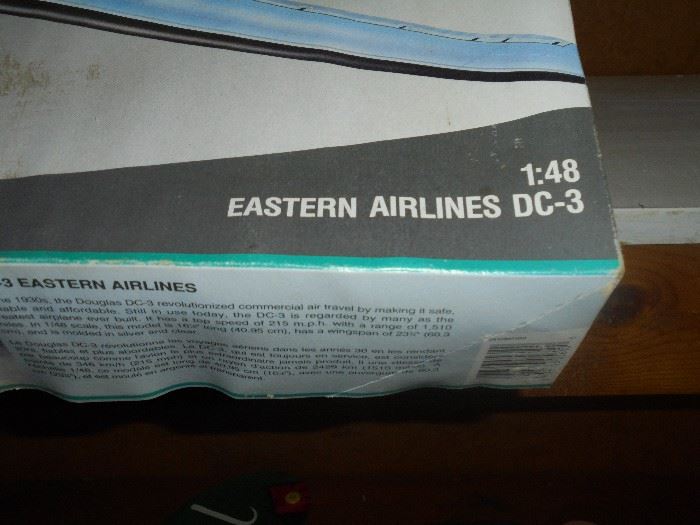 Monogram 1:48 Eastern airlines DC-3 model in box