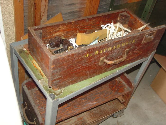 vintage tool drawer