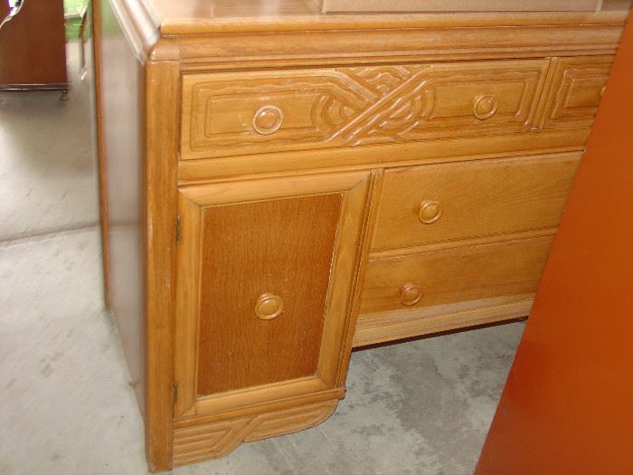 on of several dressers and wardrobes