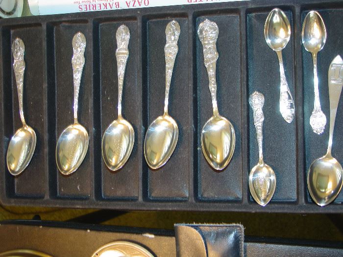 Sterling Silver Souvenir spoons