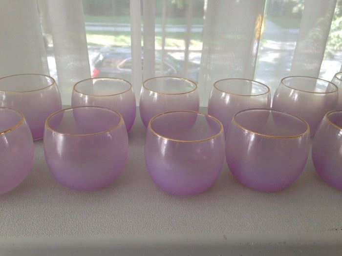 lavender blendo barware, roly poly