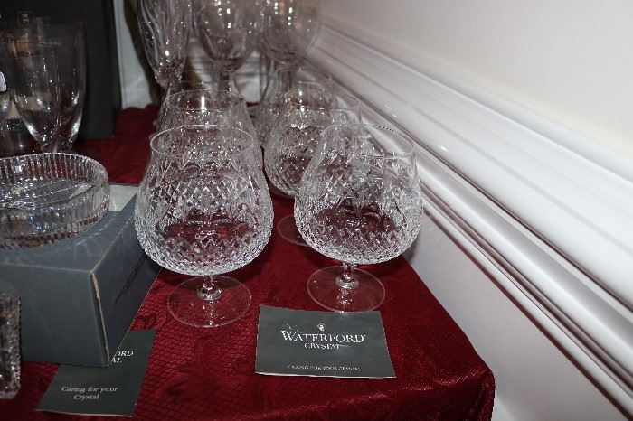 Waterford Crystal Brady Snifter Glasses
