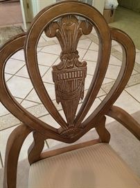 Unusual and super attractive dining chairs!