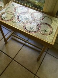 Tiled small table....great for a lot of places!