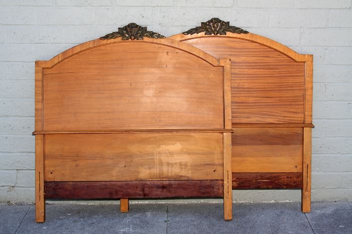 French Twin Size Bed (headboard-footboard)