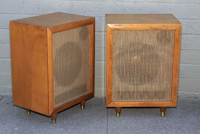  Acousticraft Mid-Century Speakers