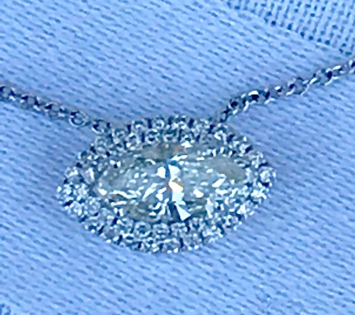 Marquis Diamond Pendant  