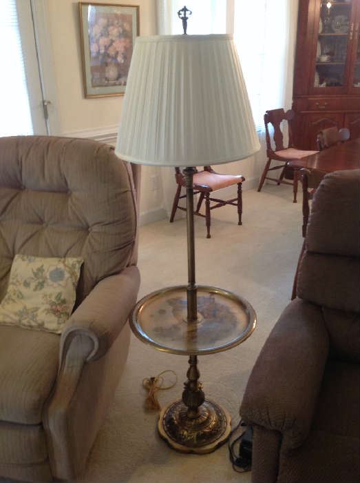 Floor Lamp / Table $ 50.00