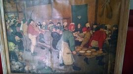 LARGE DUTCH PAINTING