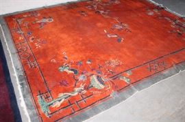 GREAT NICHOLS BURNT ORANGE 8+" X 10+ "