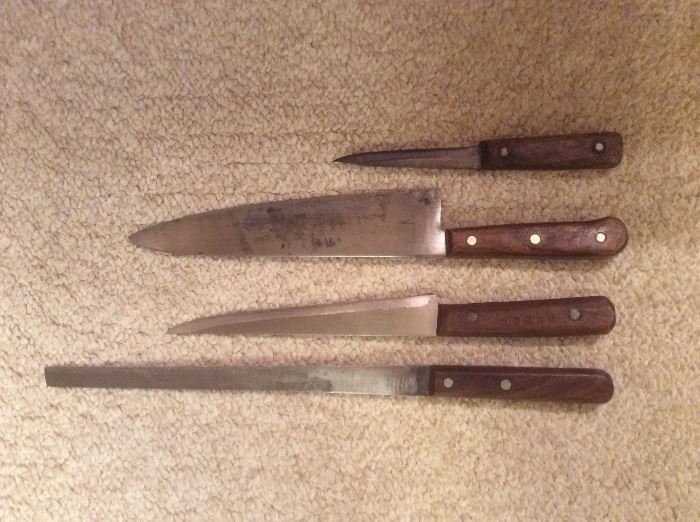 Very old chef's knives