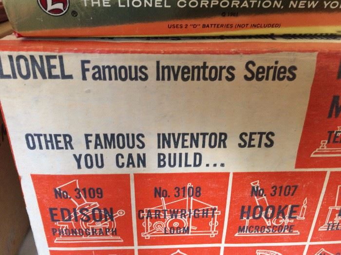 Lionel Famous Inventors Series Morse Telegraph