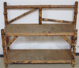 Bamboo shelf