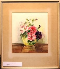 Watercolor Impatients by Ruth Parry