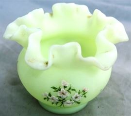 #7375 Fenton Burmese Vase