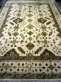 10.2 x 14.2 Oushak rug